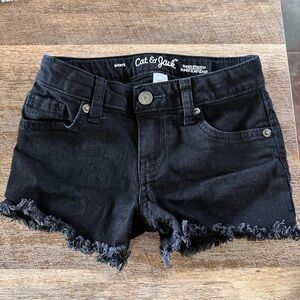 3 pairs of shorts!! $20! Cat and Jack cut denim shorts. Little girls size 4/5.